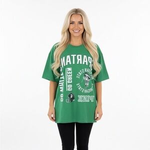 PINK Victoria’s Secret small Spartans T-shirt